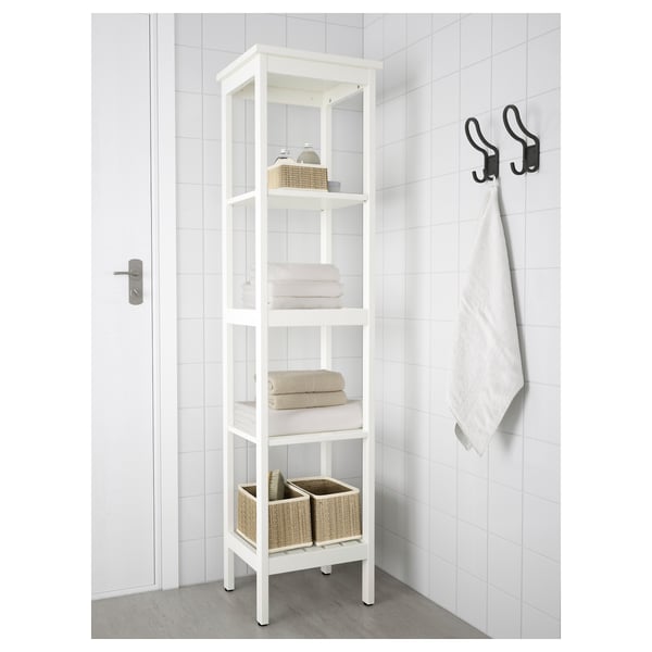 HEMNES Bathroom shelf unit, white, 291/8x97/8x78 - IKEA