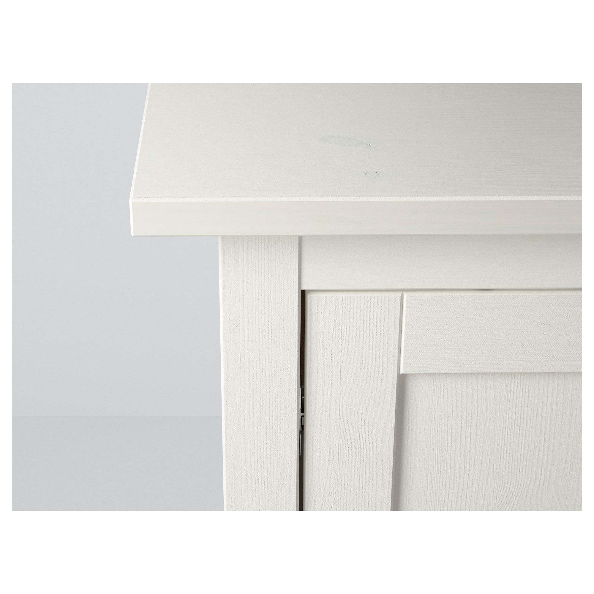 HEMNES Sideboard, white stain, 61 3/4x34 5/8" IKEA