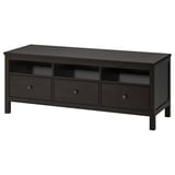 HEMNES TV unit, black-brown, 58 1/4x18 1/2x22 1/2 "