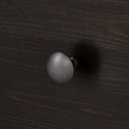 HEMNES TV unit, blackbrown, 72x18 1/2x22 1/2" IKEA