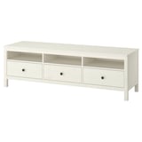 HEMNES TV unit, white stain, 72x18 1/2x22 1/2 "