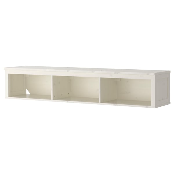 Hemnes Wall Bridging Shelf White Stain White Stained Ikea