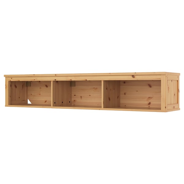 Hemnes Wall Bridging Shelf Light Brown Ikea