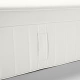 HESSTUN Eurotop mattress, plush/white, King