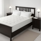 HESSTUN Eurotop mattress, plush/white, King