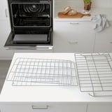 HJÄLTEBY True Convection Wall Oven Selfclean, Stainless steel