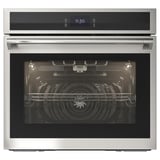 HJÄLTEBY True Convection Wall Oven Selfclean, Stainless steel