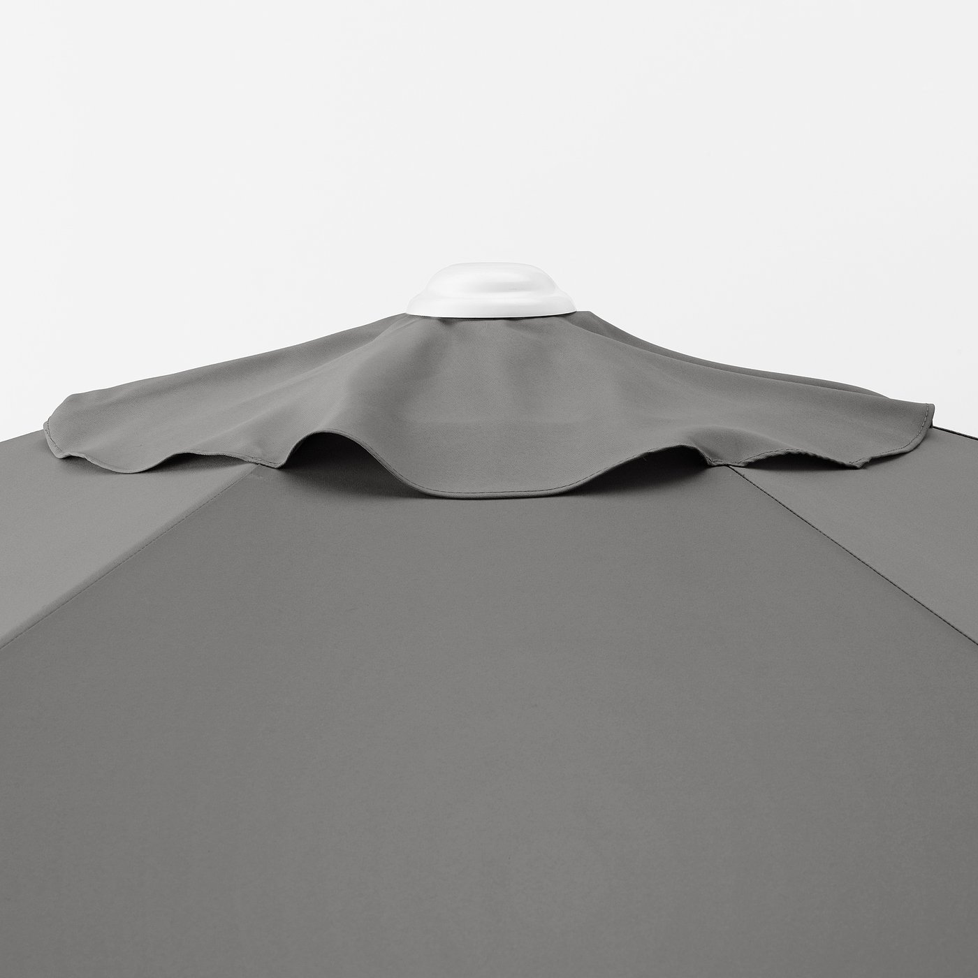 HÖGÖN umbrella, hanging, gray, 1061/4