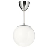 HÖLJES Pendant lamp, white, 10 "