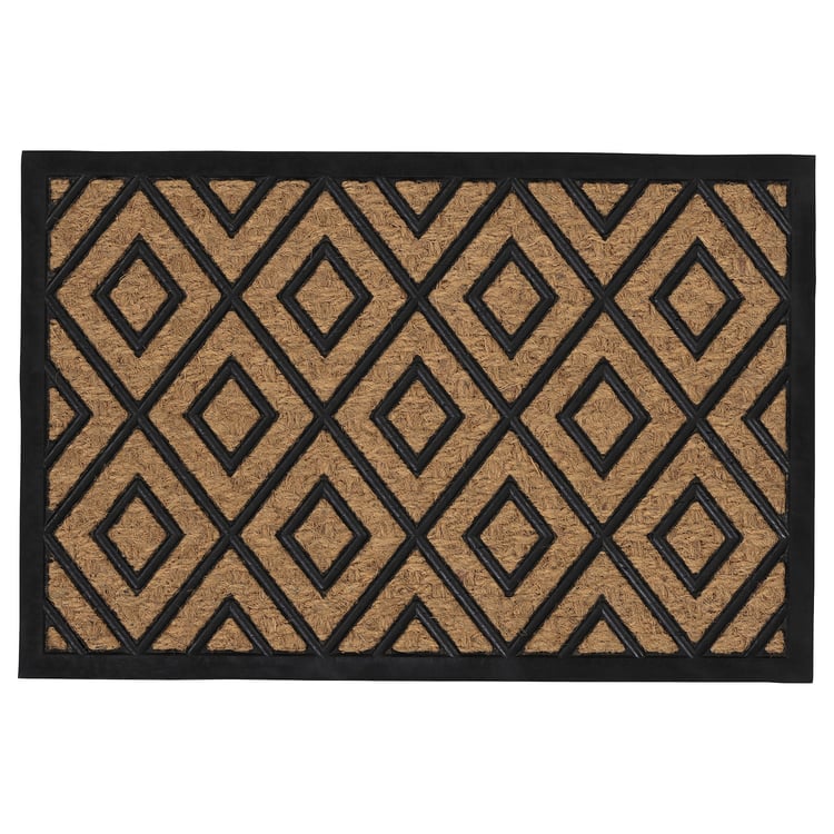 HÖRMESTED door mat, black, 2'0"x2'11" IKEA