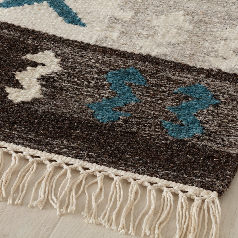 HÖRUPHAV Rug, flatwoven, multicolor/handmade, 5'3"x7'7" IKEA