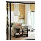 HOLMERUD Side table, dark brown, 31 1/2x12 1/4 "