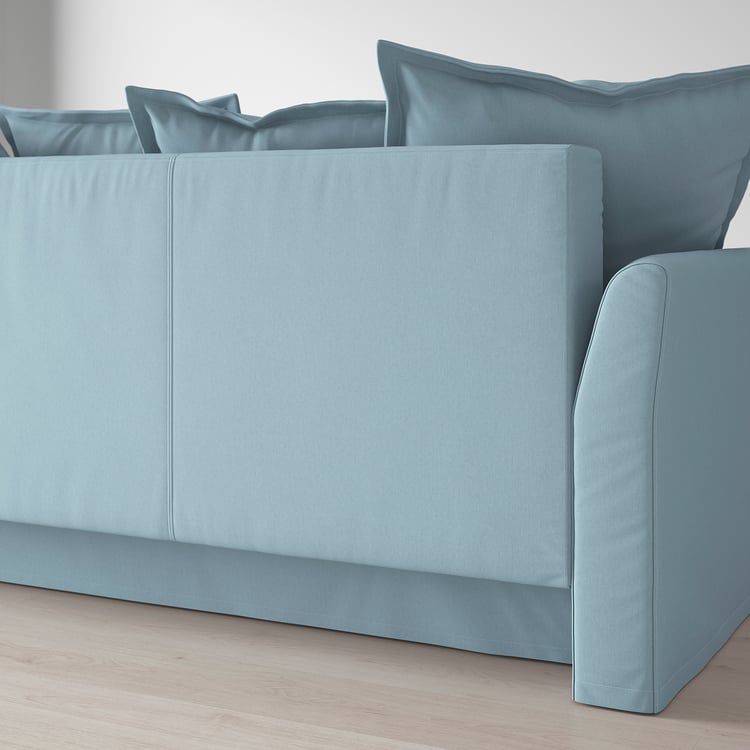 HOLMSUND sleeper sofa, Orrsta light blue IKEA