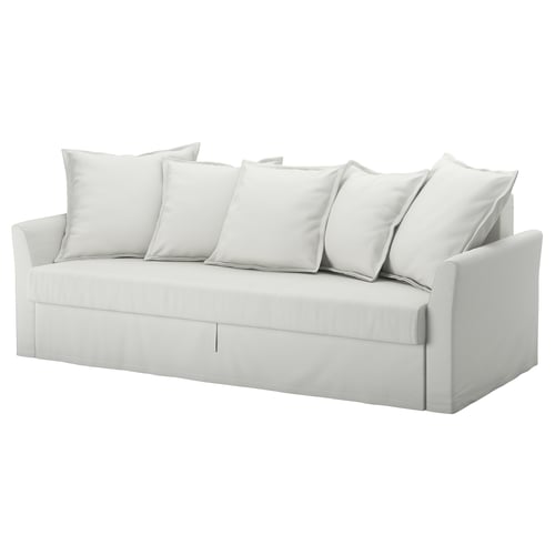 HOLMSUND sleeper sofa, Orrsta light whitegray IKEA