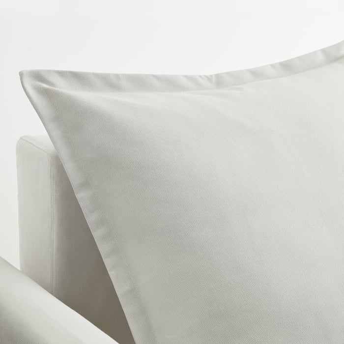 HOLMSUND sleeper sofa, Orrsta light whitegray IKEA