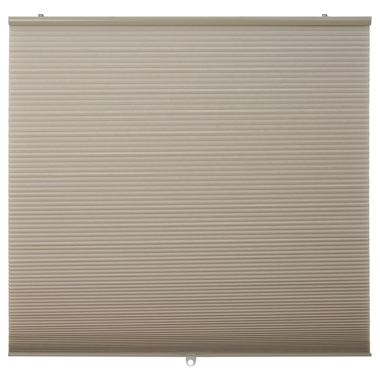 HOPPVALS cellular blind, beige, 23x64" IKEA