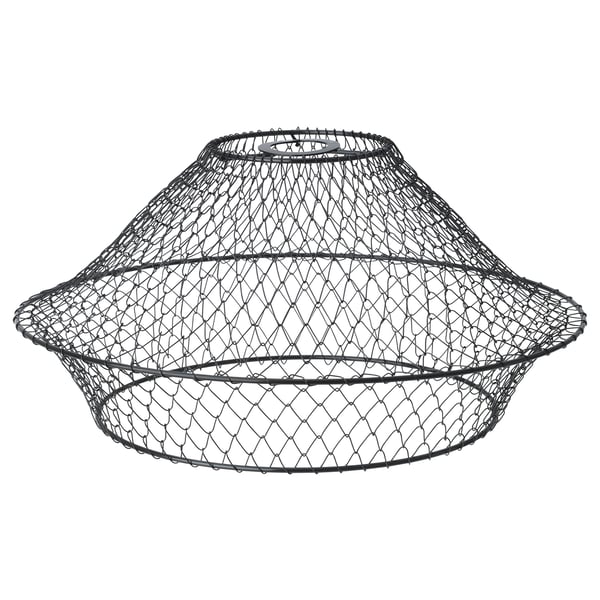 HORRED Pendant lamp shade, metal/black