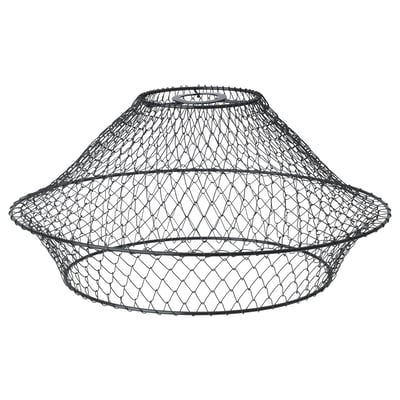 HORRED Pendant lamp shade, metal/black