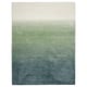 HOTELLRUM Rug, high pile, blue/green white, 7 ' 10 "x9 ' 10 "