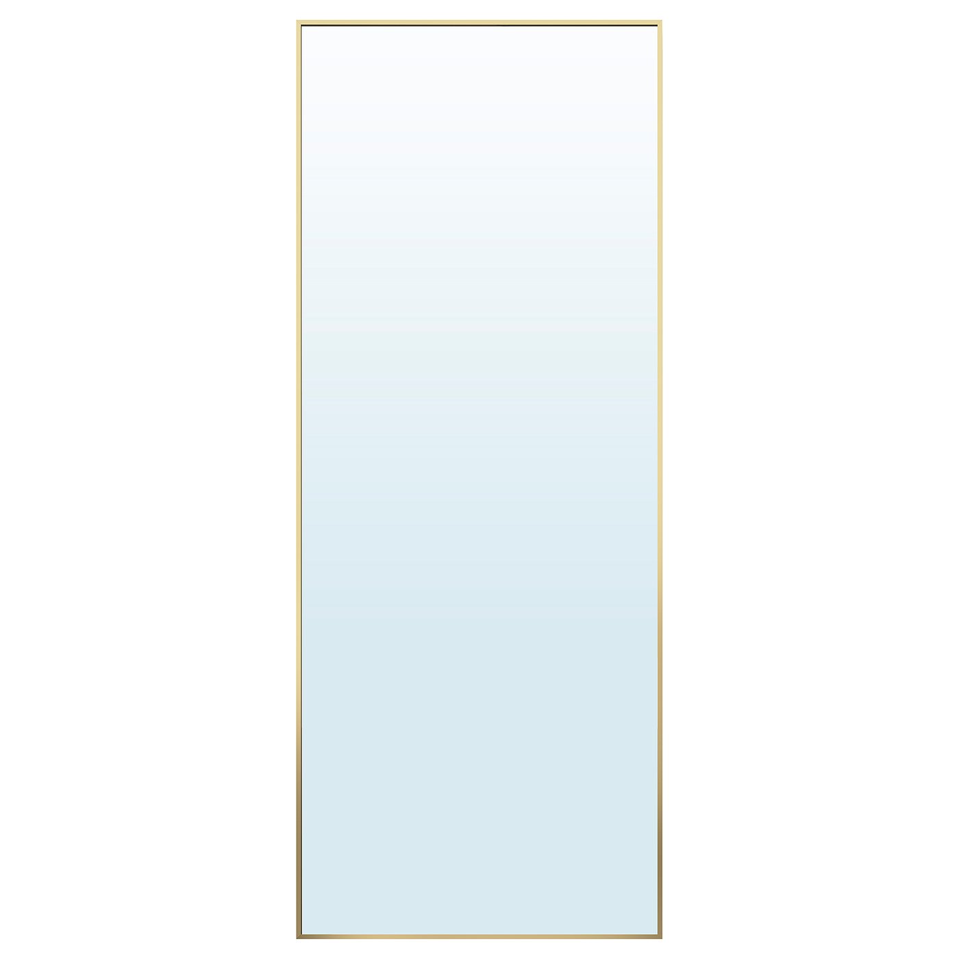 HOVET mirror, black, 303/4x771/8