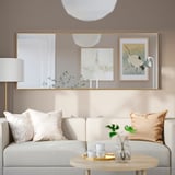HOVET Mirror, gold, 30 3/4x77 1/8 "