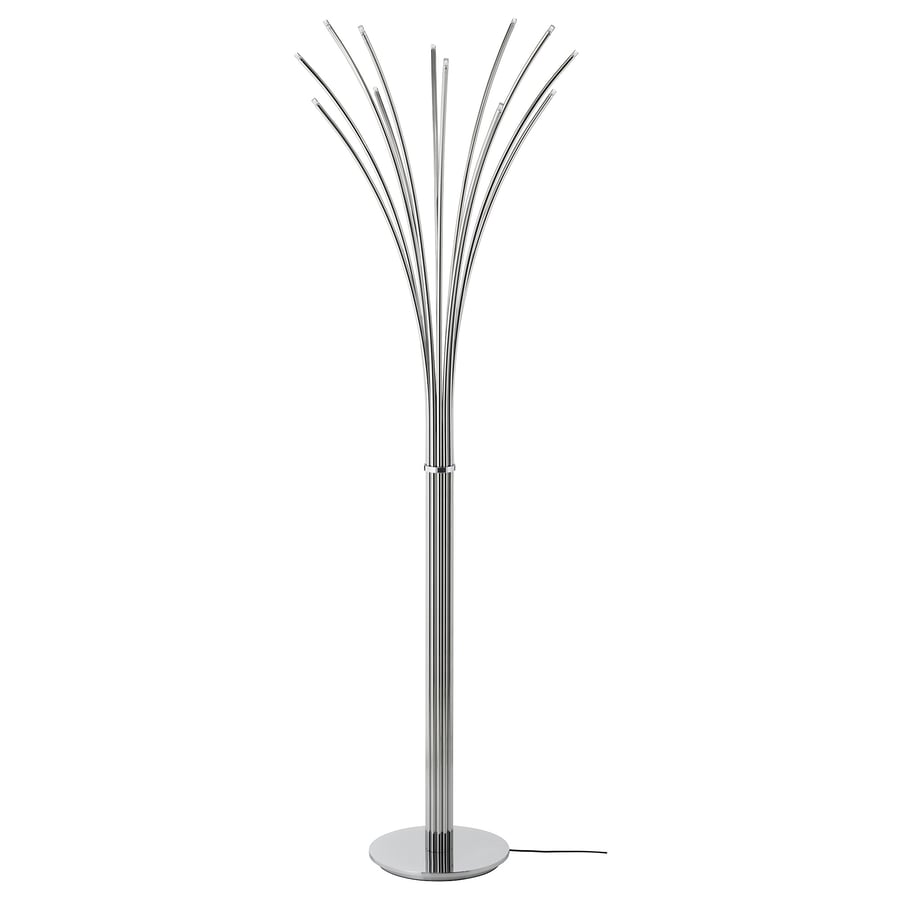 HOVNÄS Floor lamp, chrome plated IKEA
