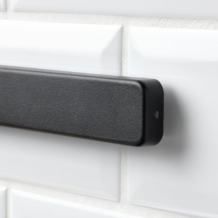 HULTARP knife rack, black, 15" IKEA