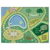 HUSSPARV Rug, green, 39 ¼x52 ¼ "