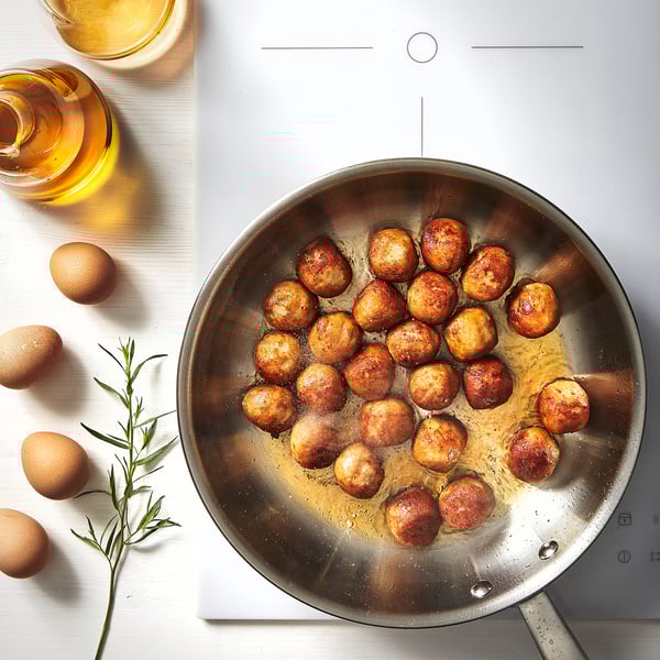 HUVUDROLL Chicken meatballs frozen IKEA