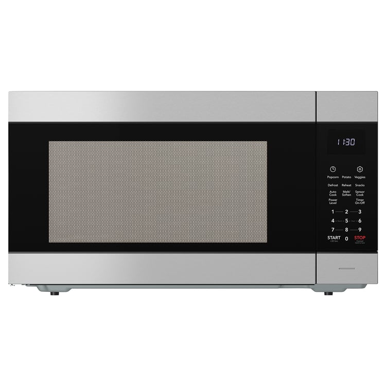 HUVUDSAKLIG Builtin microwave, Stainless steel IKEA