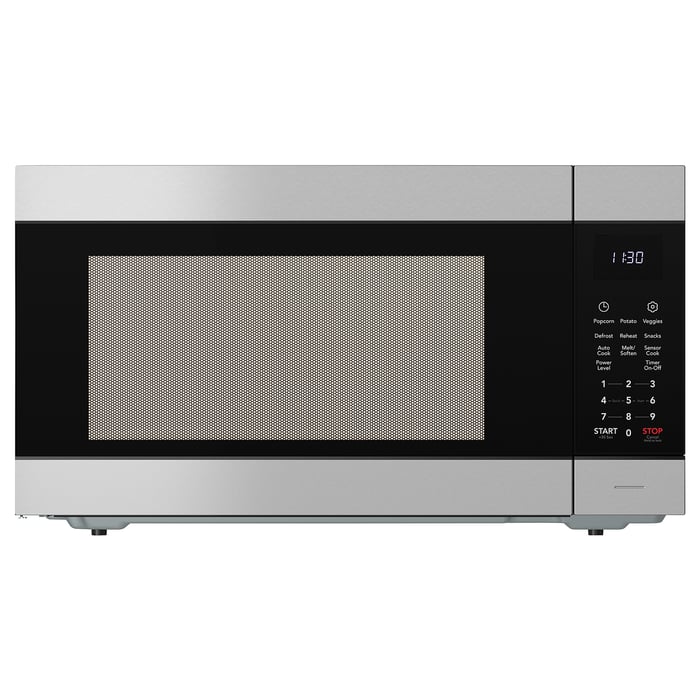 HUVUDSAKLIG Builtin microwave, Stainless steel IKEA