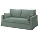 HYLTARP Loveseat, Hemmesta gray-green