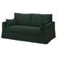 HYLTARP Loveseat, Tallmyra dark green