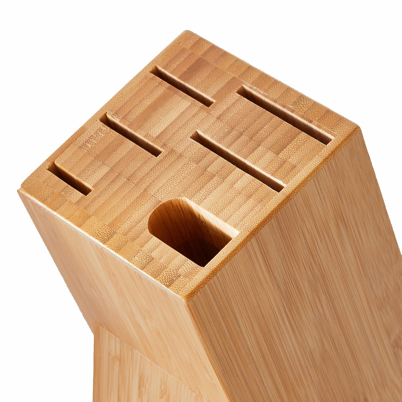 HYVLA Knife block, bamboo IKEA