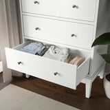 IDANÄS 6-drawer chest, white, 33 1/8x19 5/8x53 1/8 "