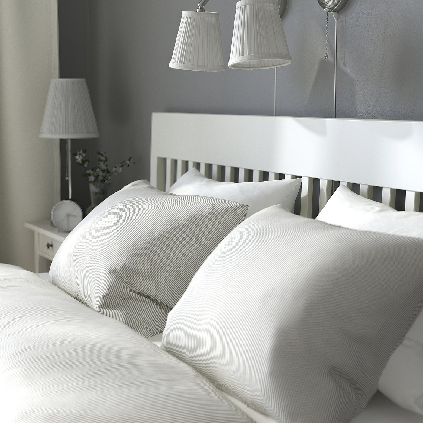 IDANÄS bed frame with storage, white, Full/Double - IKEA
