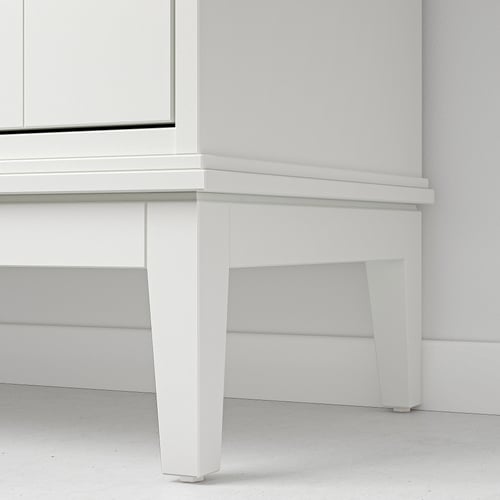IDANÄS with bifolding doors, white, 475/8x531/8" IKEA
