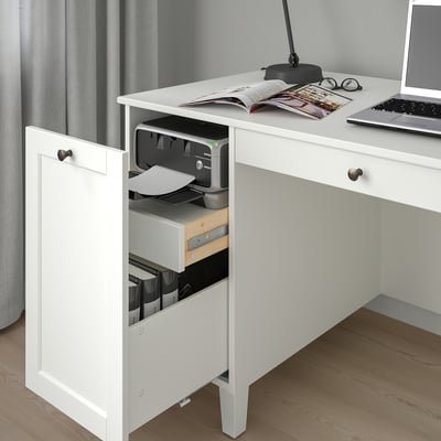 IDANÄS Desk, white, 59 7/8x27 1/2 "