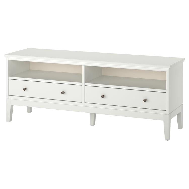 IDANÄS TV unit, white, 633/4x153/4x243/4" IKEA