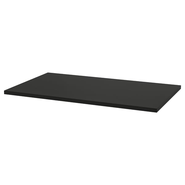 Volharding Intimidatie Conserveermiddel IDÅSEN Tabletop, black, 47 1/4x27 1/2" - IKEA