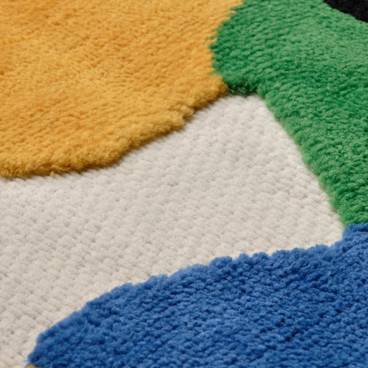 IDROTTSHALL rug, multicolor, 4'11"x4'11" IKEA