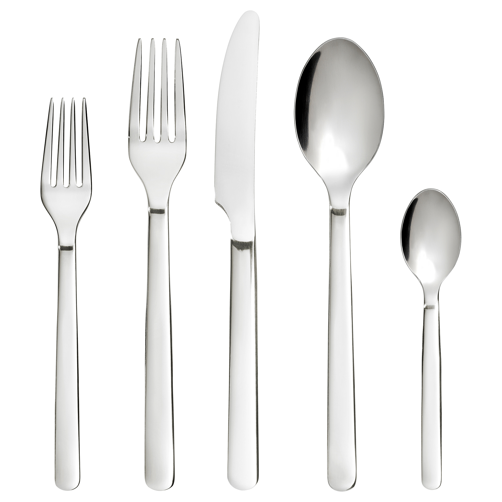 IKEA 365+ 20piece flatware set, stainless steel IKEA