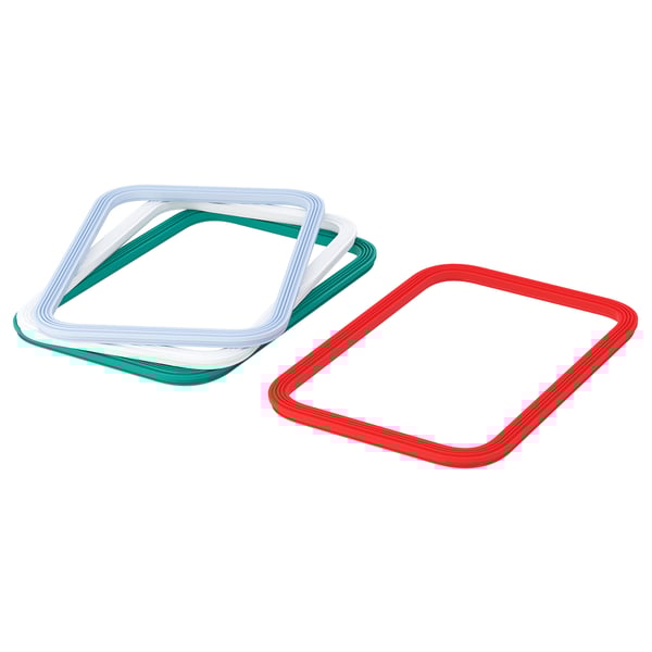Ikea 365 Gasket Rectangular Mixed Colors Ikea