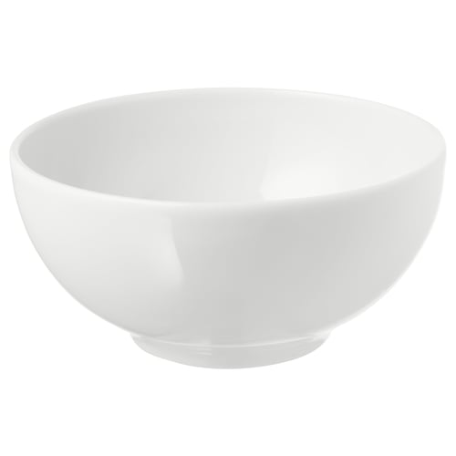 IKEA 365+ Bowl, rounded sides white, 5 "