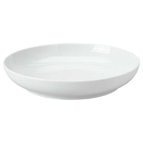 IKEA 365+ Deep plate/bowl, white, 8 ½ "