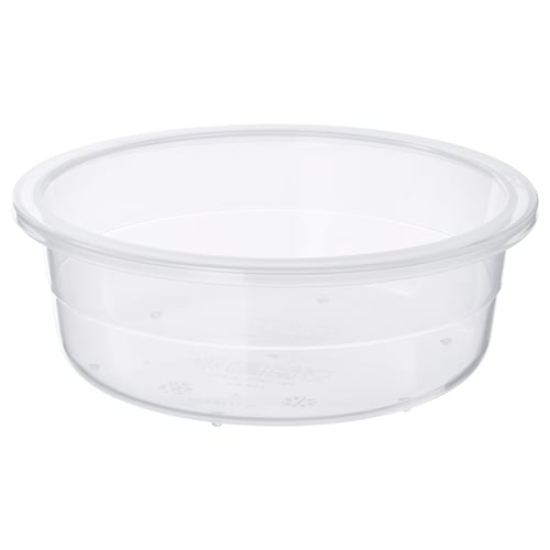 IKEA 365+ food container, round/plastic, 15 oz IKEA