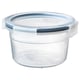 IKEA 365+ Food container with lid, round/plastic, 25 oz