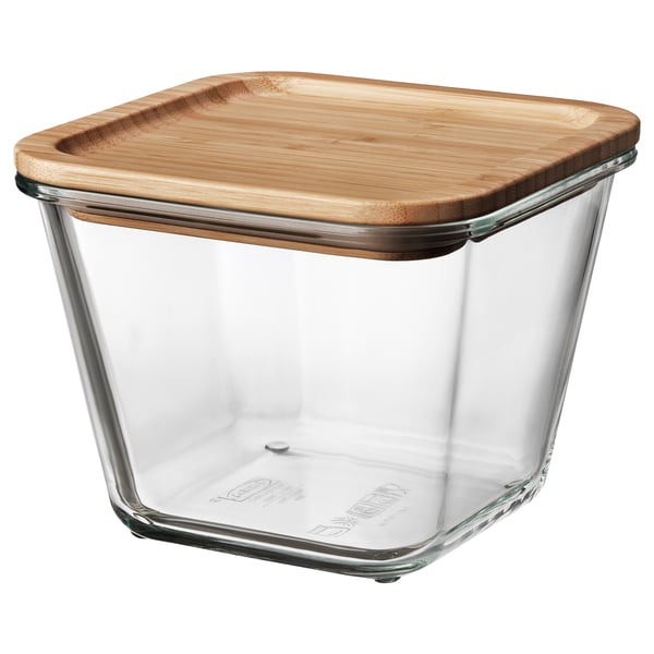 IKEA 365+ Food container, square/plastic, 25 oz - IKEA