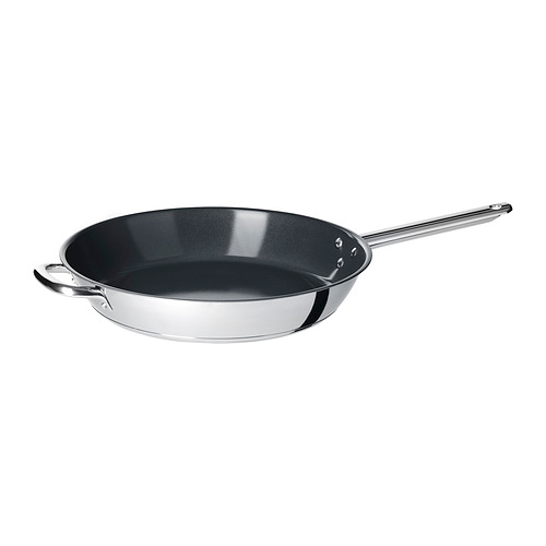 IKEA 365+ Frying pan, stainless steel/non-stick coating, 13 "
