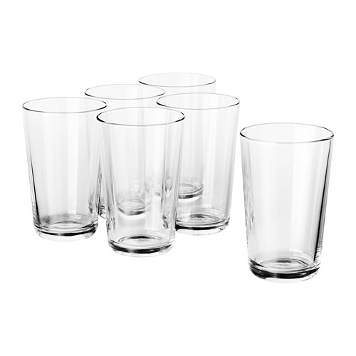 IKEA 365+ Glass, clear glass, 15 oz